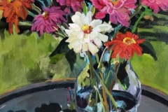 Pat Abernathy,  "Summer Flowers"