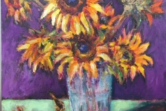 George Ann McCullough, "Sunflowers for Suzanne"