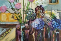 1. Pat Abernathy, "Flowers #1"